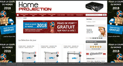 Desktop Screenshot of home-projection.com