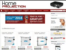 Tablet Screenshot of home-projection.com
